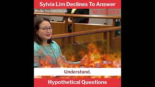 Sylvia Lim Declines To Answer Hypothetical Questions [upl. by Mitch]