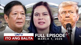 UNTV Ito Ang Balita Weekend Edition  March 1 2025 [upl. by Oneill]