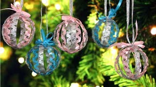 DIY Christmas Tree Ornaments  Christmas Decorations from Plastic Bottle [upl. by Einahpit301]