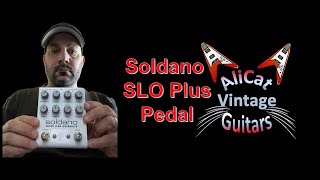 Soldano SLO Plus Pedal [upl. by Iram773]