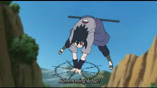 Sasukes New Summoning Jutsu  Naruto Shippuden [upl. by Nottnerb574]