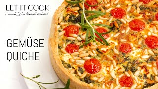 Himmlische Spinat Feta Quiche [upl. by Haroppiz]