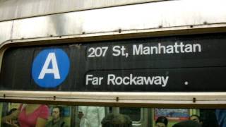 MTA New York City Subway Special  Far Rockaway Bound R40 Slant A Train  West 4th Street [upl. by Gerek950]