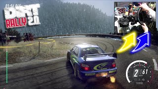 Subaru IMPREZA WRC GDB Monte Carlo  Logitech G29 DiRT Rally 20 DLC [upl. by Longo811]