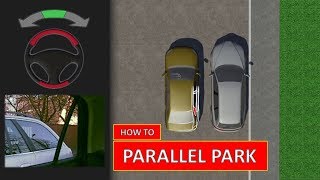 Learn how to PARALLEL PARK The easiest driving lesson by Parking Tutorial [upl. by Yrelle]