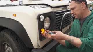 Fitting LED lamps to a Land Rover Defender The Fine Art of Land Rover Maintenance [upl. by Analat573]