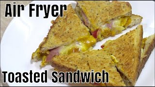 Air Fryer Hot Dog Toasted Sandwich [upl. by Royall]