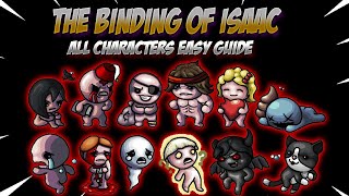 How to Unlock All Binding of Isaac Characters [upl. by Enelear]