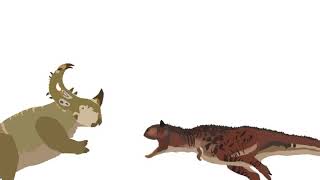 Sinoceratops vs carnotaurus [upl. by Omor]