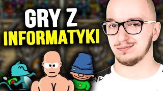 Gramy w NAJLEPSZE GRY z LEKCJI INFORMATYKI [upl. by Mcquoid245]