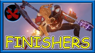 Miles Morales All Finishers [upl. by Ecyob]