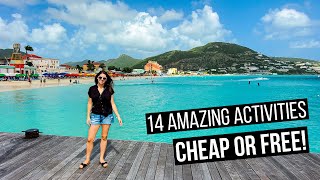 14 ST MAARTEN Attractions You Cant Miss  FREE or CHEAP Things to do in St Maarten [upl. by Katuscha]