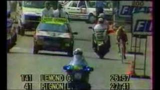 Tour de France 1989  LeMond vs Fignon [upl. by Anidualc]