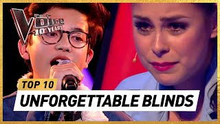 Do YOU remember these ICONIC BLIND AUDITIONS of 10 Years The Voice Kids [upl. by Liman]