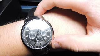 Emporio Armani Chronograph Watch AR2434 Unbox Review And Explanation [upl. by Atiugram13]