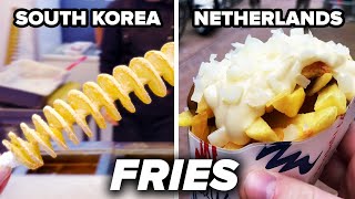 Eating Fries Around The World [upl. by Adnalram]