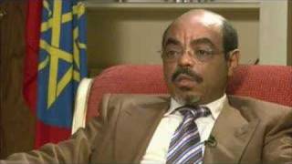 Talk to Jazeera  Meles Zenawi  22 Nov 07  Part 2 [upl. by Eniamerej]