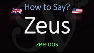 How to Pronounce Zeus CORRECTLY [upl. by Aicilaanna]