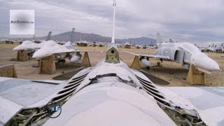 The Worlds Largest Airplane Graveyard  USAF DavisMonthan AMARC [upl. by Reiniar319]