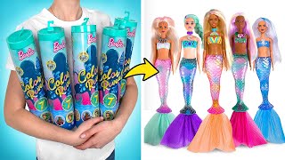 Barbie Cor Revelação Série Sereia Unboxing [upl. by Male]