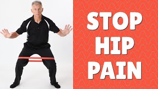 STOP HIP PAIN amp Snapping 5 Best Exercises at Home [upl. by Burbank816]