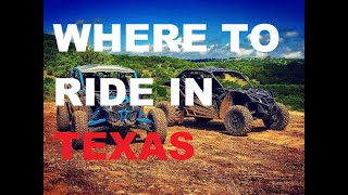 Where To Ride ATVs And UTVs In Texas [upl. by Ahsiena214]