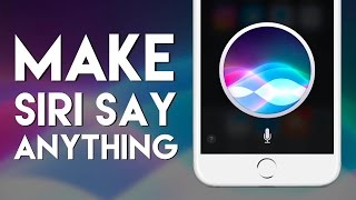 2 Ways to Make Siri Say Anything  iOS Tips [upl. by Suiluj]