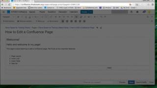 How to Edit a Confluence Page [upl. by Aerised]