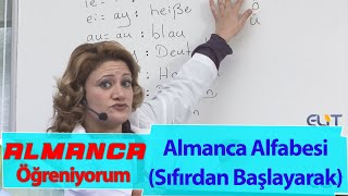 Almanca Öğrenmek  Almanca Alfabesi Öğreniyorum Sıfırdan Başlayarak [upl. by Nakeber65]