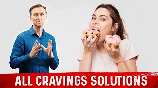 How to Deal With Food Cravings By Dr Berg [upl. by Ynotna206]