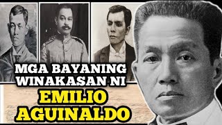 Tatlong Bayaning Pinatahimik ni Emilio Aguinaldo Andrés Bonifacio Antonio Luna Feliciano Jocson [upl. by Ahselrak]