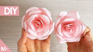 ► Cómo hacer una FLOR de PAPEL en 5 MINUTOS 😱🌺 [upl. by Romelle589]