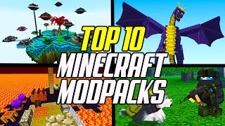 10 More Minecraft Modpacks To Play [upl. by Evers435]