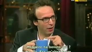 Roberto Benigni Funniest English Tv Interview Ever [upl. by Lebazej]