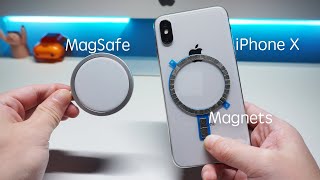 iPhone X MagSafe Magnet Sticker DIY [upl. by Charo]