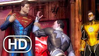 JUSTICE LEAGUE Superman Takes Sinestro Ring From His Finger Scene 4K ULTRA HD  Injustice Cinematic [upl. by Einnig]