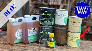 Comparing Natural Boiled Linseed Oils [upl. by Drallim124]