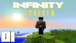 Minecraft Mods FTB Infinity Evolved  EXPERT MODE E01 [upl. by Aliek90]