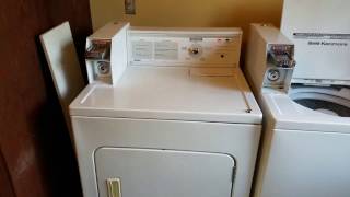 Kenmore Coin Op Dryer Cabinet Lock Removal [upl. by Ihc]