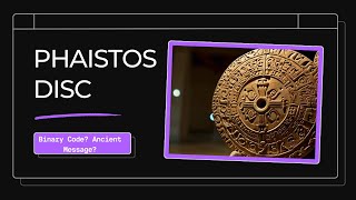 Phaistos Disc Code or Coincidence [upl. by Yak]