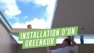 Installation dun studio de jardin Greenkub en 5 jours [upl. by Bassett]