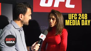 Joanna Jedrzejczyk It’s time to take back what’s mine  UFC 248 Media Day  ESPN MMA [upl. by Hartman]