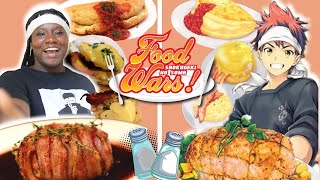 I Made Every Single Dish From Food Wars Part 1 [upl. by Aleakam]