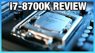 Intel i78700K Review vs Ryzen Streaming Gaming Delidding UPDATED [upl. by Tessy327]