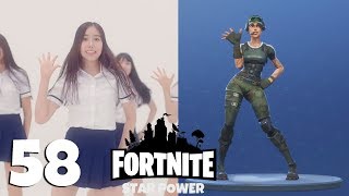 Fortnite ALL 58 emotes and dances  Their real life original references [upl. by Trotta495]