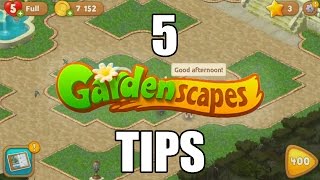 See description first 5 Tips to Pass Gardenscapes levels [upl. by Annagroeg]