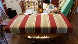 How to Cover a Cushion [upl. by Cam]