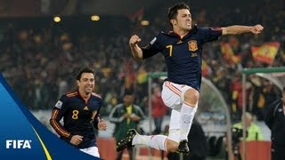 Chile v Spain  2010 FIFA World Cup  Match Highlights [upl. by Caty]