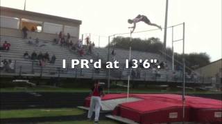 High School Pole Vaulting  Zach Bateman [upl. by Voe645]