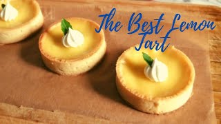 Best Lemon Tart Recipe Easy [upl. by Ardeen]